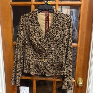 Leopard Print Women's Jacket